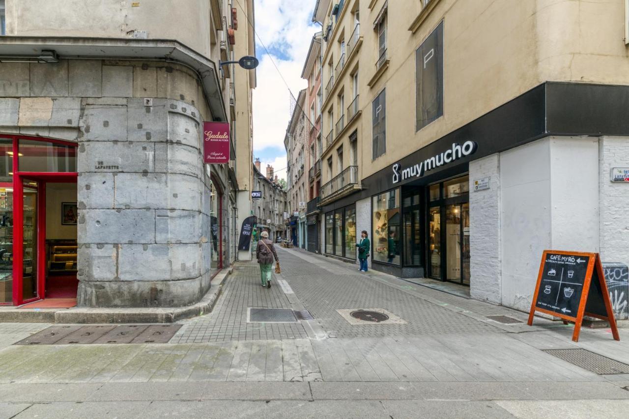 L'Elegance- Centre Historique- Confort- Netflix- Marche Frais Et Local Grenoble Zewnętrze zdjęcie